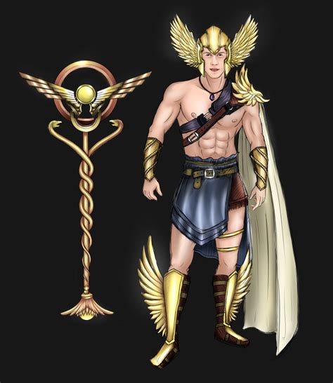 hermes the greek god powers